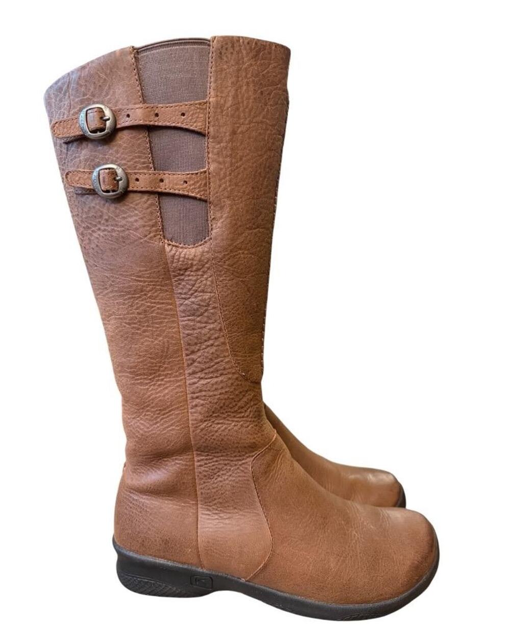 Keen Bern Baby Bern Boot Knee Hi Brown Leather Women size 10.5